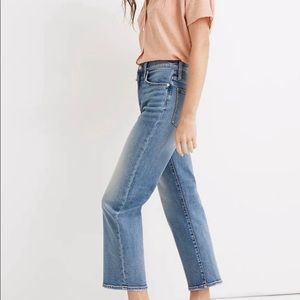 Madewell Slim Wide Leg Jeans
